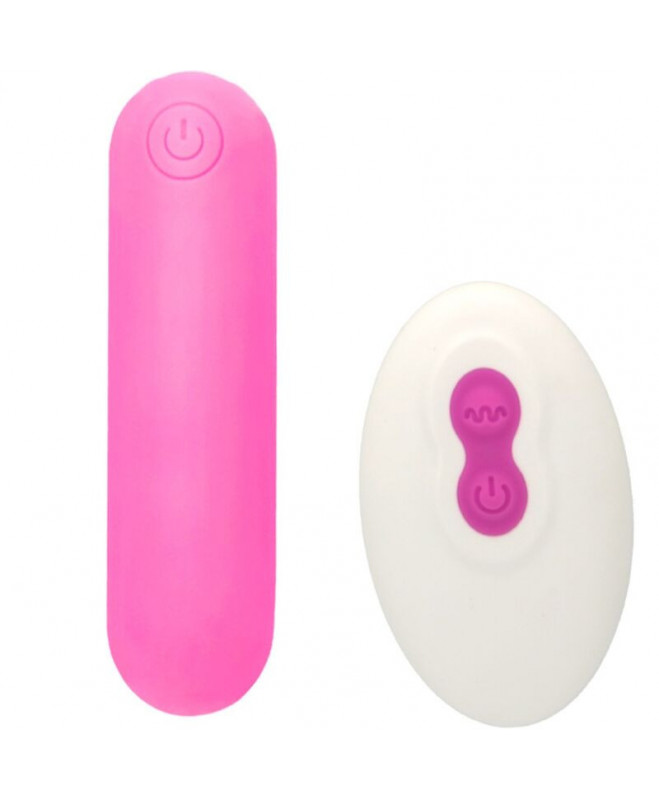 ARMONY - SPLASH JOLINE VIBRATOR BULLET SILIKONINIS NUOTOLINIO VALDYMAS 10 VIBRATIONS 65 X 15 CM ROZINĖ 2