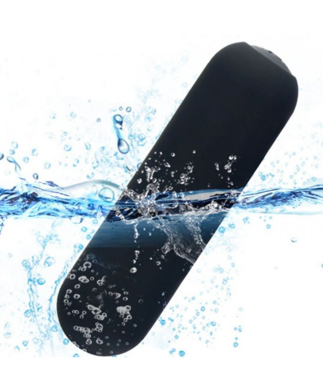 ARMONY - SPLASH JOIE VIBRATOR BULLET SILIKONINIS NUOTOLINIO VALDYMAS 10 VIBRATIONS 75 X 19 CM BLACK 5