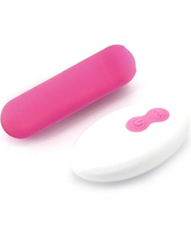 ARMONY - SPLASH JOIE VIBRATOR BULLET SILIKONINIS NUOTOLINIO VALDYMAS 10 VIBRATIONS 75 X 19 CM RAUŽINĖ 3