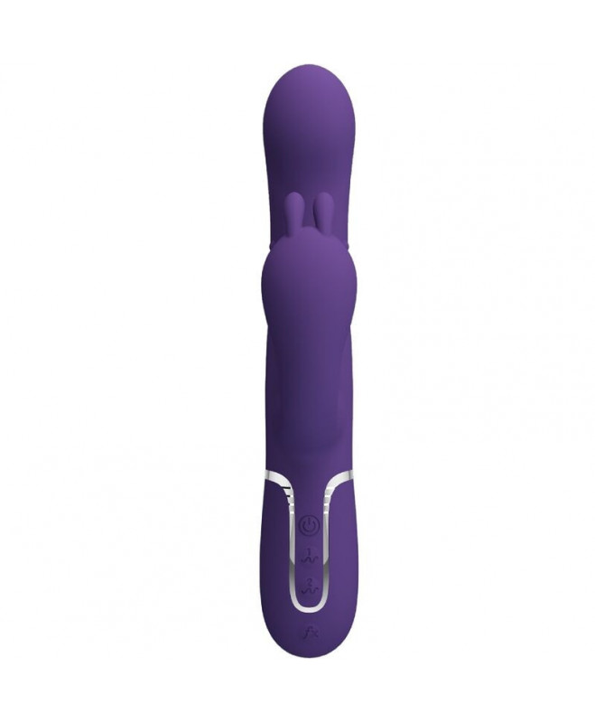 PRETTY LOVE – DAUGIAFUNKCINIS CAMMY TRIJŲ VIBRATORIAUS 4 viename PURPURINE 2