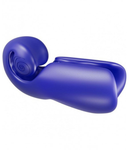SNAIL VIBE - EVO FOR HIM MALE MASTURBATOR SLIDE N'ROLL DARK BLUE