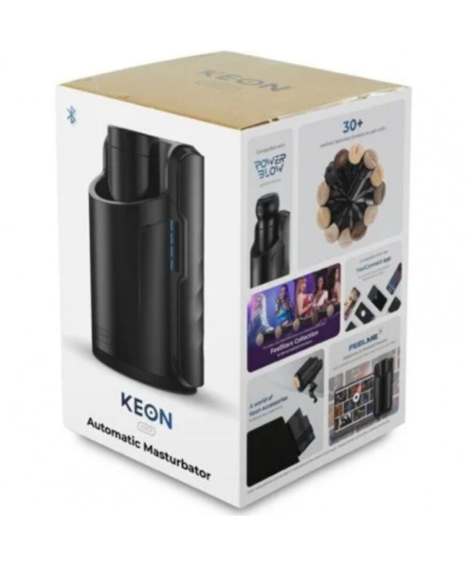 KIIROO – KEON COMBO RINKINYS, KIIROO + FEEL STROKER BLACK 2
