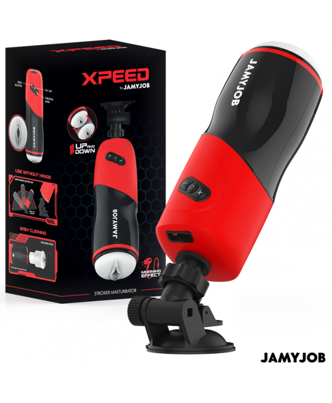 JAMYJOB - XPEED AUTOMATIC VAGINA MASTURBATOR 5 SIurbimo režimai 1