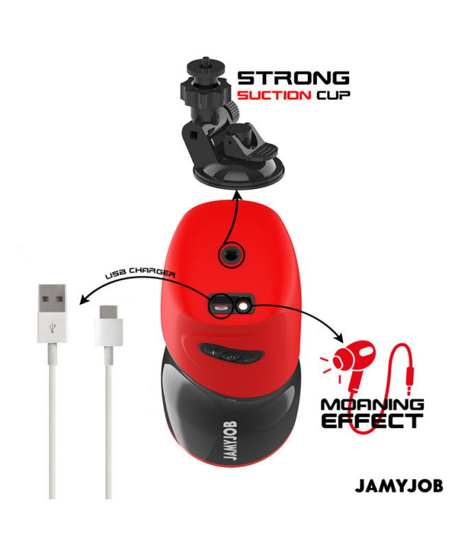 JAMYJOB - XPEED AUTOMATIC VAGINA MASTURBATOR 5 SIurbimo režimai 7