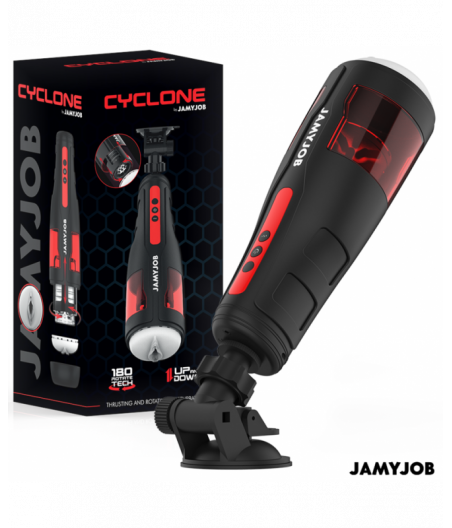 JAMYJOB - STORM AUTOMATIC VAGINA MASTURBATOR 10 SUCTION AND THRUST MODES