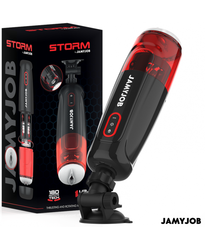 JAMYJOB – CYCLONE AUTOMATIC VAGINA MASTURBATOR 10 SIurbimo ir traukos režimų 1