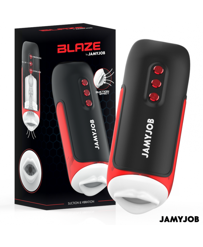 JAMYJOB – BLAZE AUTOMATIC MOUTH MASTURBATOR 5 SIurbimo IR VIBRAVIMO REŽIMAI JAMYJOB – BLAZE AUTOMATIC MOUTH MASTURBATOR 5 SIurbimo IR VIBRAVIMO REŽIMAI