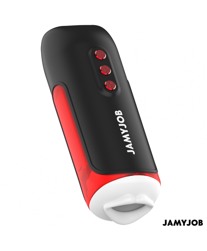 JAMYJOB – BLAZE AUTOMATIC MOUTH MASTURBATOR 5 SIurbimo IR VIBRAVIMO REŽIMAI 5