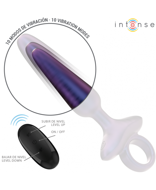 INTENSE - MARLON VIBRATING ANAL KIŠTUČIO MODELIS 4 NUOTOLINIO VALDYMAS 3