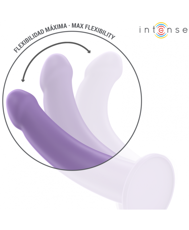 INTENSE – EDDIE VIBRATOR 17,5 CM 10 VIBRATIONS PURPULINIS NUOTOLINIO VALDYMAS 4