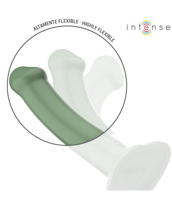 INTENSE – VIBRATORIUS BECCA SU SIURBUČIU 10 VIBRATIONS GREEN NUOTOLINIO VALDYMAS 5