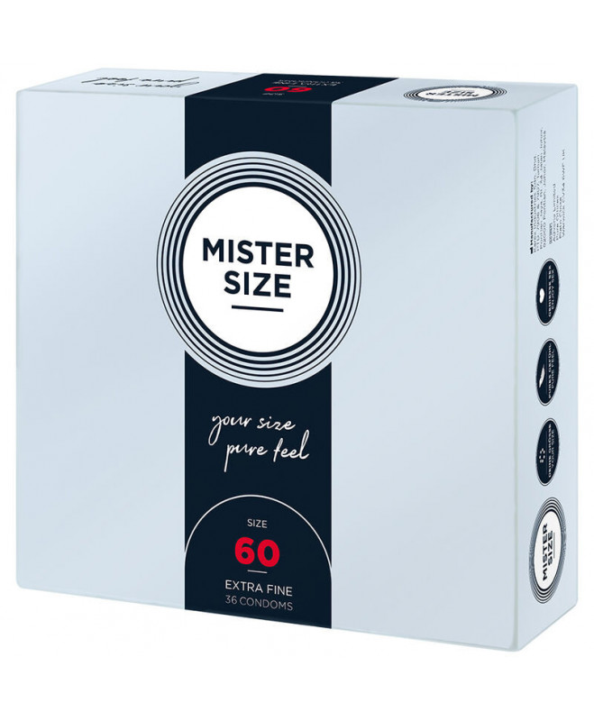 MISTER DYDIS – PREzervatyvo DYDIS XL 60 MM (36 VIENETAI) 2