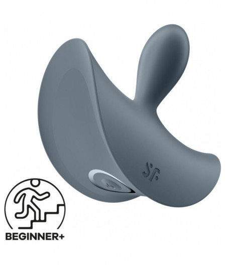 SATISFYER - BOOTY ABSOLUTE BEGINNERS 2 ANAL PLUG VIBRATOR UNISEX BLACK
