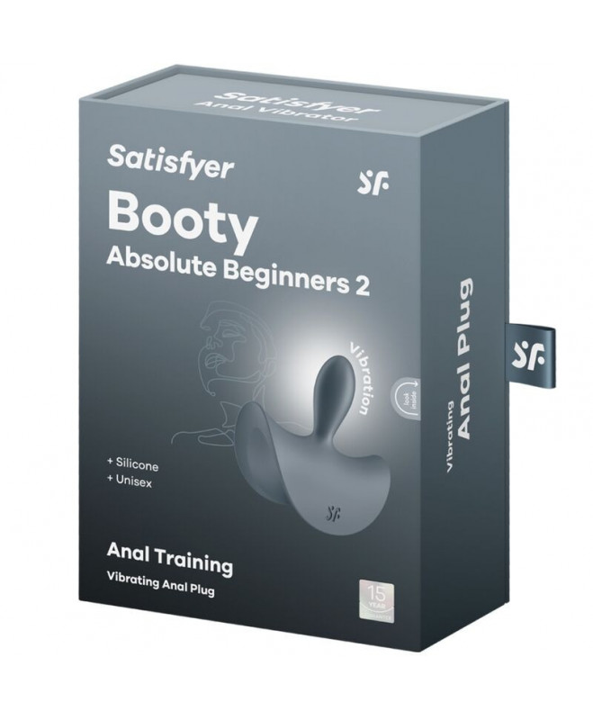 „Endingyer“ - „Booty Absolute“ pradedantieji 2 Analinio kištuko vibratorius UNISEX BLACK 5