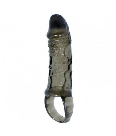 MEN EXTENSION COVER PENIS AND STRAP 11.5 CM