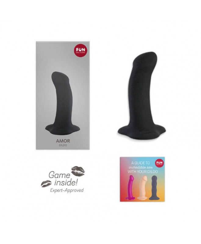 FUN FACTORY - AMOR DILDO BLACK 4