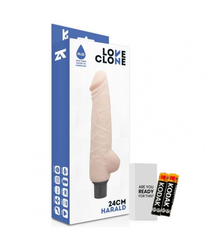 LOVECLONE HARALD SELF LUBRICATION DONG FLESH 24cm 6