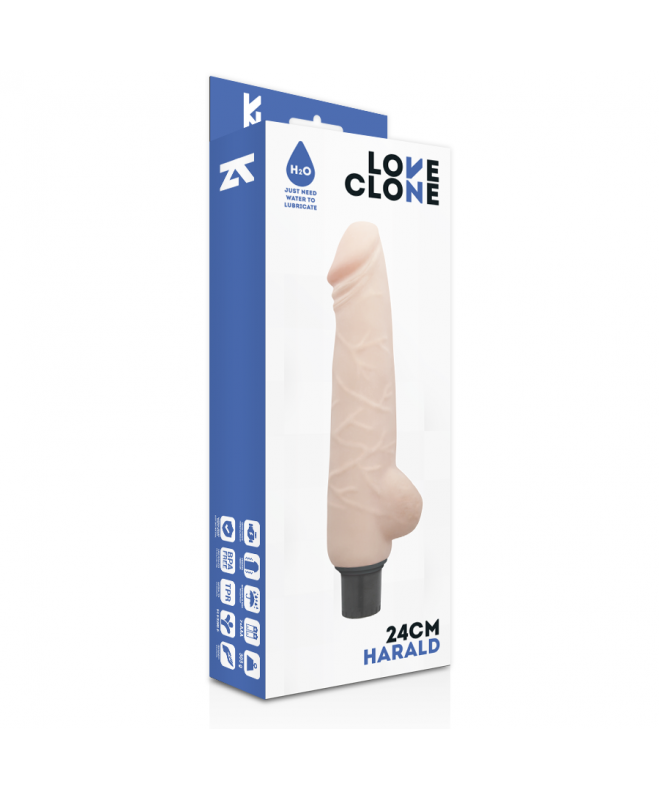 LOVECLONE HARALD SELF LUBRICATION DONG FLESH 24cm 4