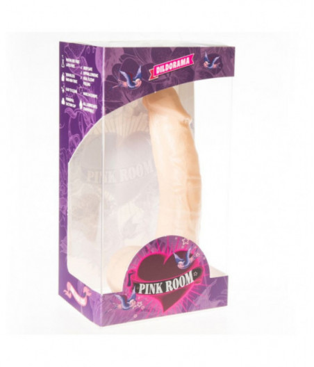 PINK ROOM CONNOR REALISTIC DILDO FLESH 16 CM