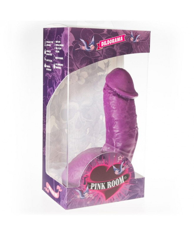 PINK ROOM ELIAN REALISTIC DILDO PURPLE 17,5 CM 2