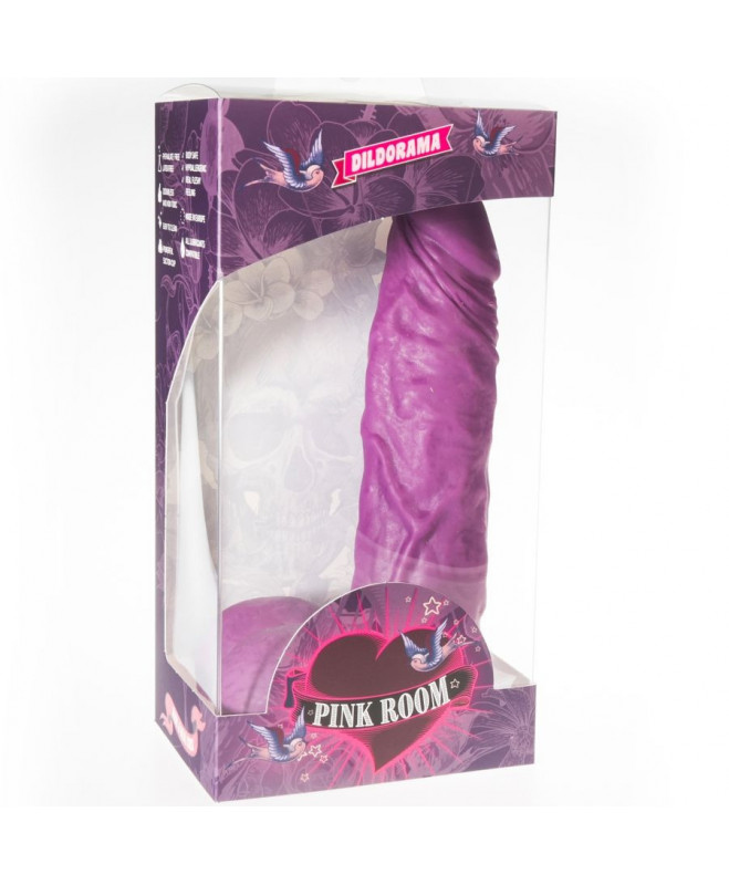 PINK ROOM CHEMS REALISTIC DILDO PURPLE 20 CM 2