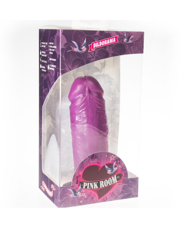 PINK ROOM DAEL REALISTIC DILDO PURPLE 18,5 CM 2