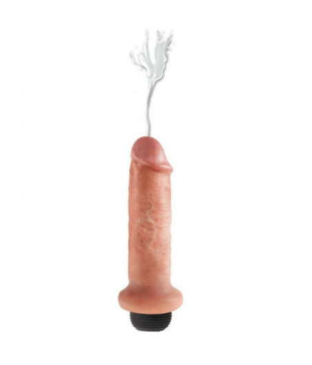 KING COCK 15.24 CM SQUIRTING COCK