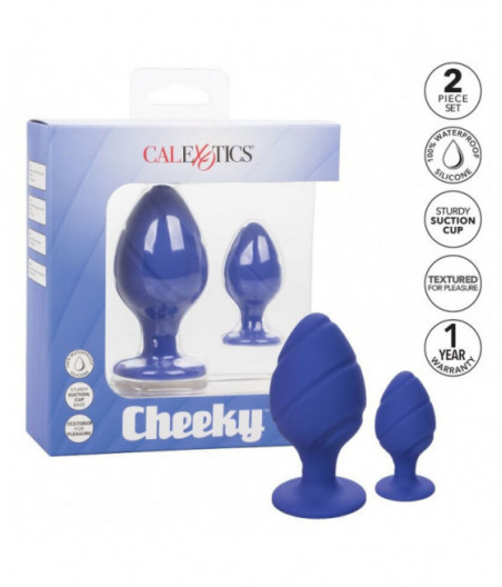 CALEX CHEEKY BUTTPLUG BLUE