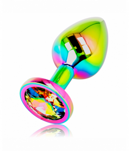 OHMAMA IRIDESCENT CIRCLE ANAL PLUG SIZE L