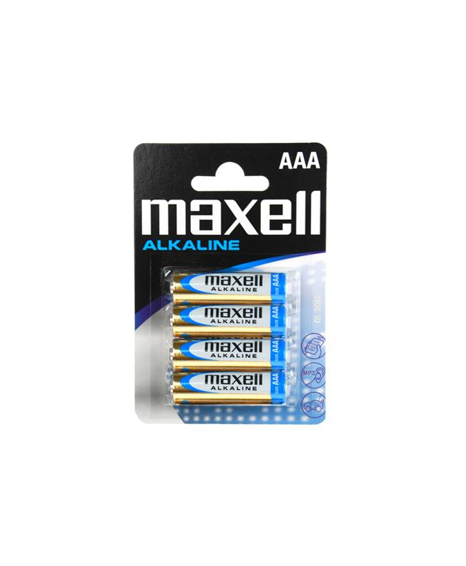 MAXELL BATERIJA AAA 4Vnt