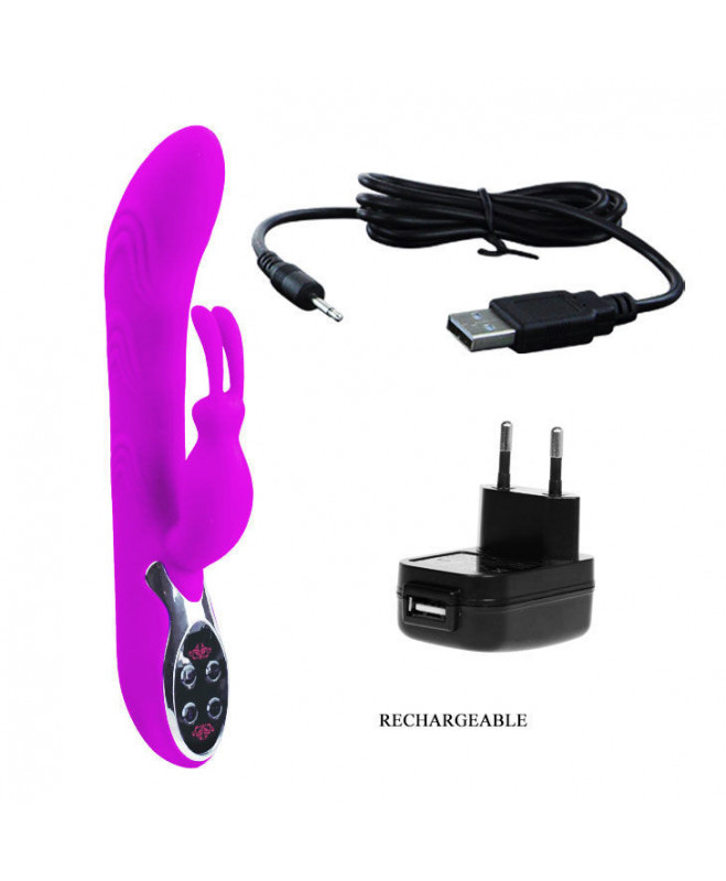 PRETTY LOVE - SMART - VIBRATOR HTO PLUS TEMPERATŪRA 6