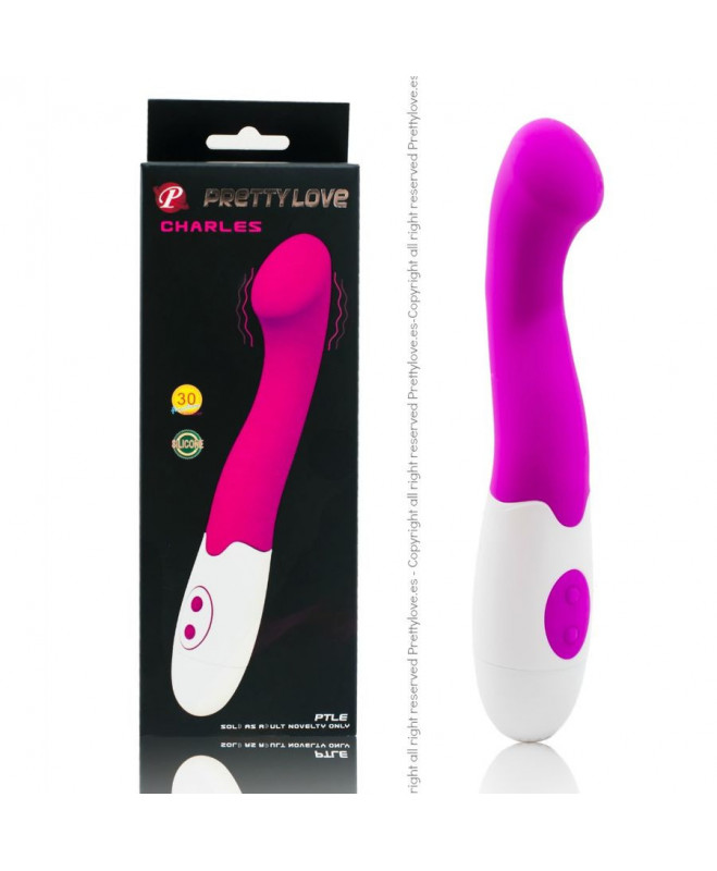 PRETTY LOVE FLIRTATION - CHARLES VIBRATOR PURPLE