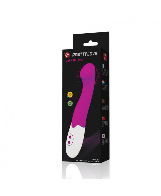 PRETTY LOVE FLIRTATION - CHARLES VIBRATOR PURPLE 10