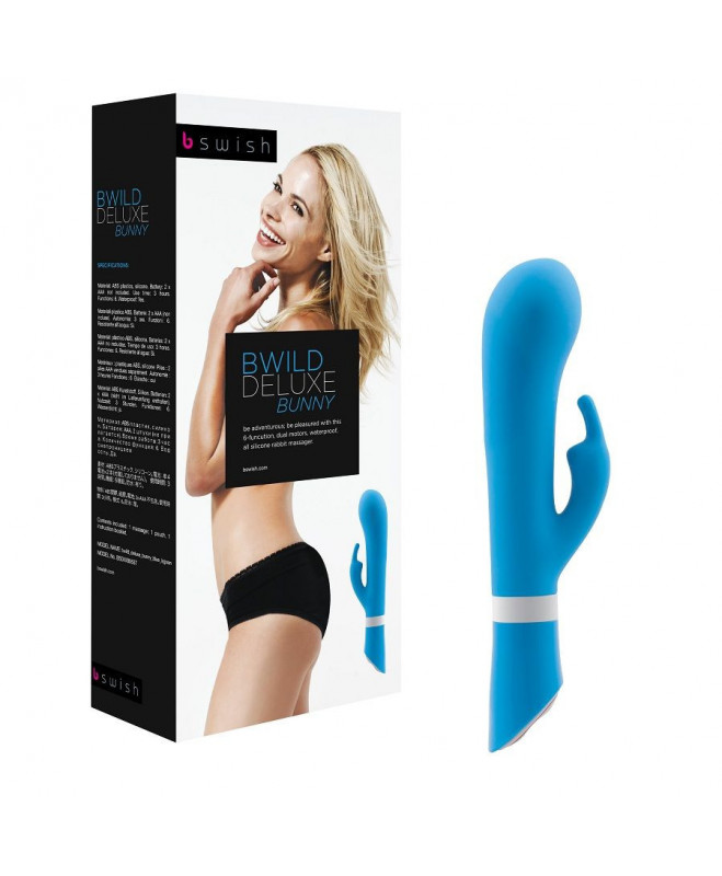 B SWISH – BWILD DELUXE BUNNY RABBIT VIBRATOR JADE