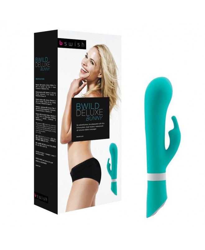 B SWISH BWILD DELUXE BUNNY RABBIT VIBRATOR JADE