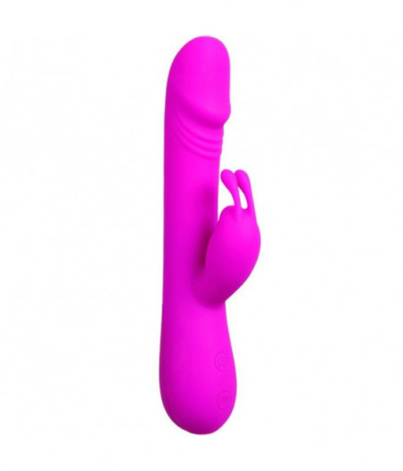 PRETTY LOVE FLIRTATION CLEMENT VIBRATOR WITH RABBIT