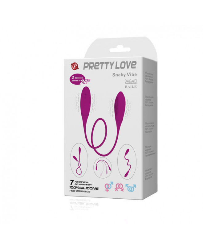 DELUXE PRETTY LOVE SNAKY VIBRATOR 7V 9