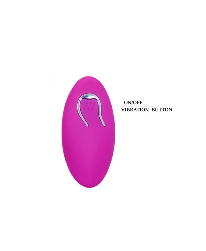 PRETTY LOVE VIBRATING EGG ARVIN NUOTOLINIO KONTROLĖ 12V 5