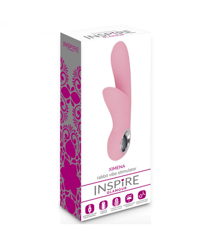 INSPIRE GLAMOUR XIMENA RABBIT PINK 2