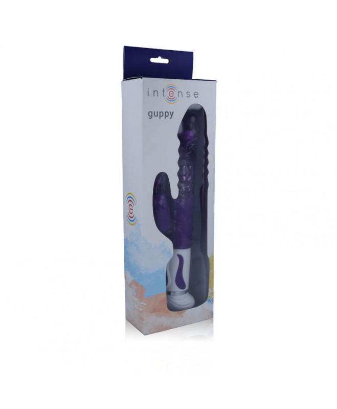 INTENSE GUPPY VIBRATOR RABBIT PURPLE 3