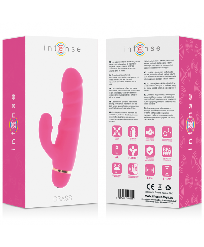 INTENSE CRASS 20 SPEEDS SILICONE PINK 5