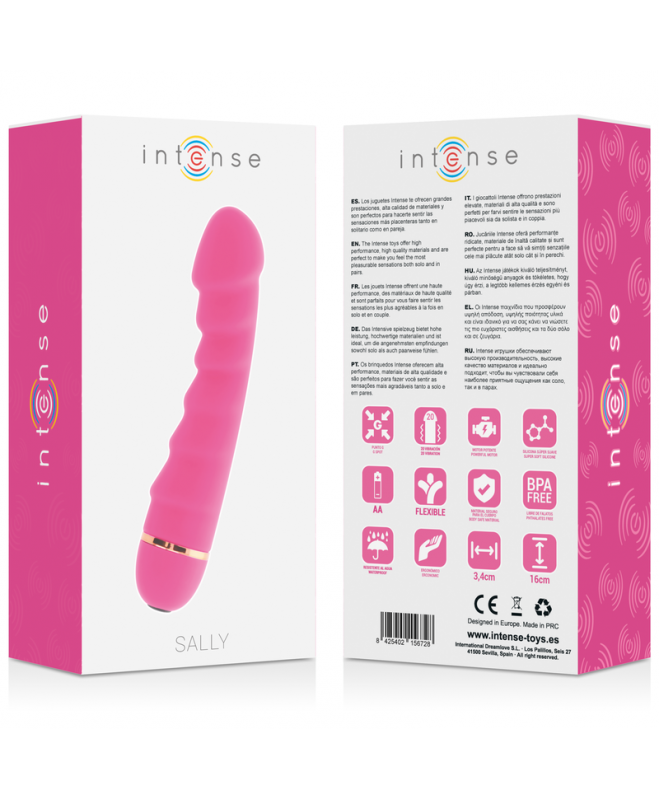 INTENSE SALLY 20 SPEEDS SILICONE PINK 5