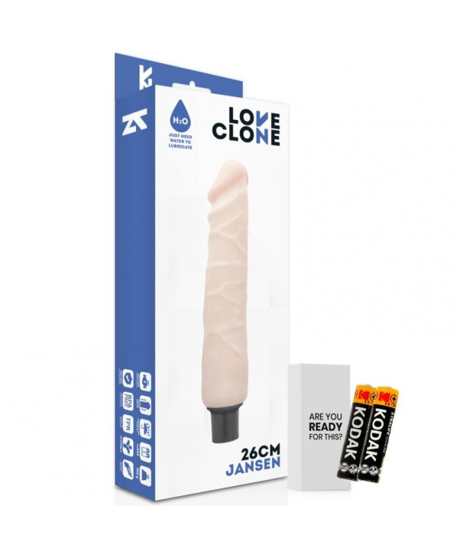 LOVECLONE JANSEN SELF LUBRICATION DONG FLESH 26cm 6