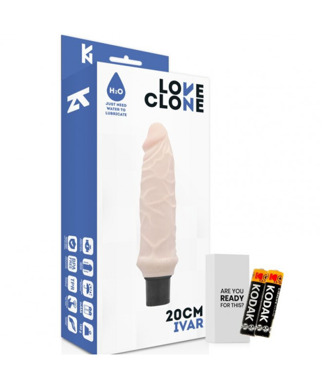 LOVECLONE IVAR SELF LUBRICATION DONG FLESH 20cm 6