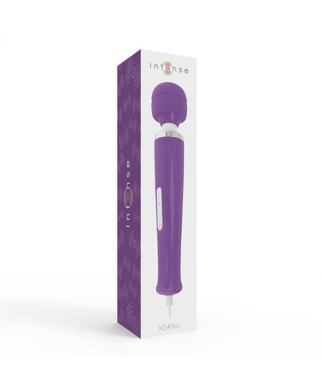 INTENSE KEANU VIBRATING POWER WAND PURPLE 2