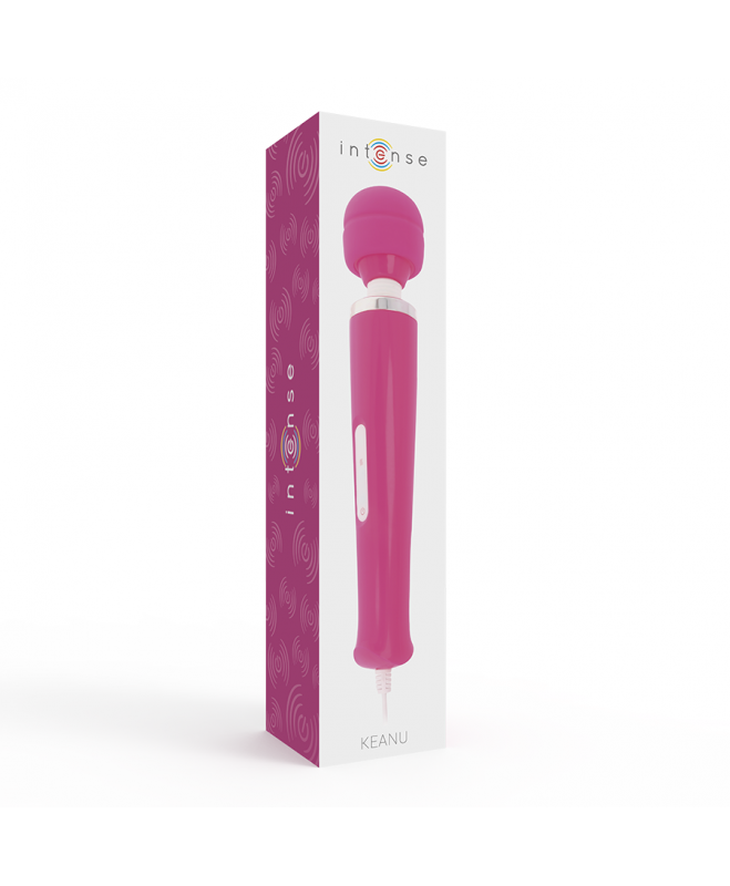 INTENSE KEANU VIBRATING POWER WAND PINK 2