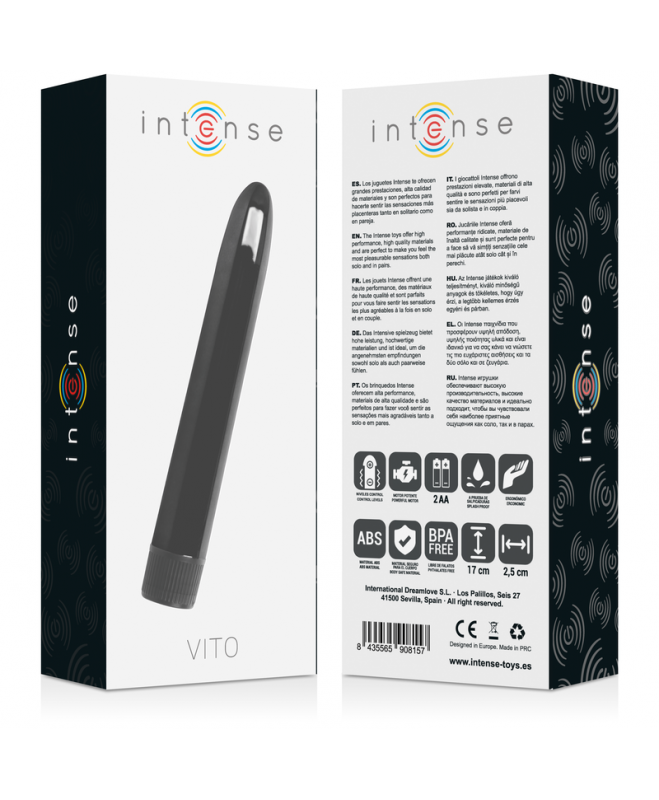 INTENSE VITO VIBRATOR BLACK 3