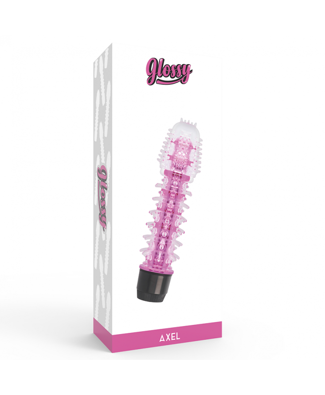 Blizgus AXEL VIBRATOR ROŽINIS 3