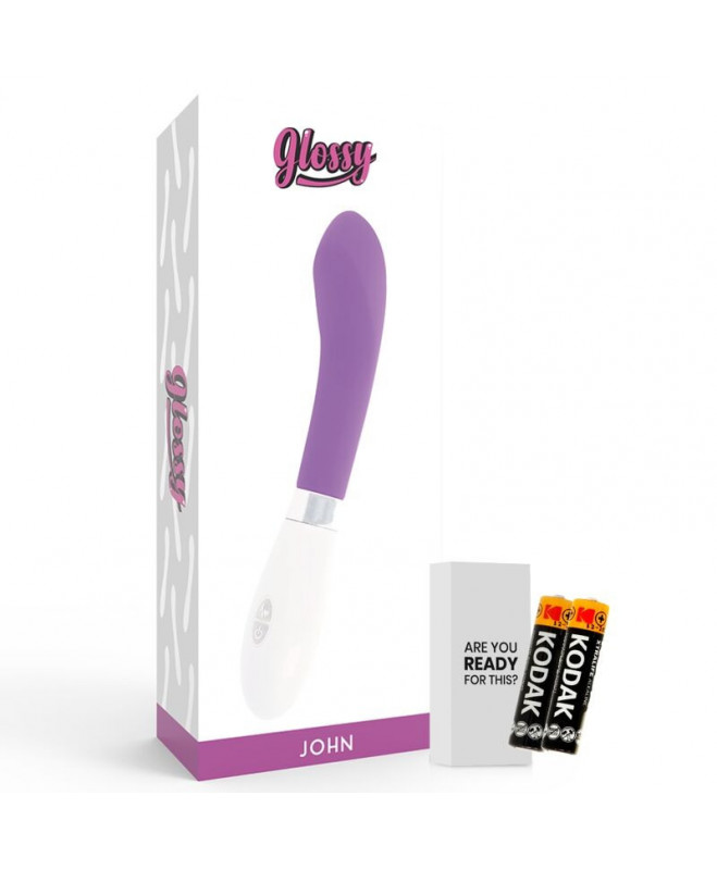 GLOSSY JOHN VIBRATOR PURPLE