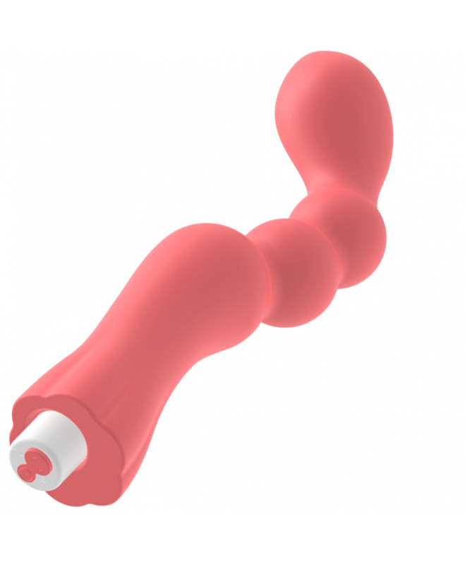 G-SPOT GOHAN G-SPOT VIBRATORIS ŠVIESI RAUDONAS 7